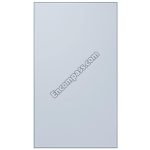 4-Door Flex Bespoke Refrigerator Panel In Sky Blue Glass - Bottom Panel