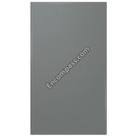 4-Door Flex Bespoke Refrigerator Panel In Gray Glass (Matte)- Bottom Panel