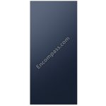 4-Door Flex Bespoke Refrigerator Panel In Navy Steel - Top Panel