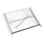 Folding Bracket Glass Shelf Assembly