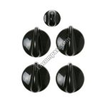 Knob Kit Bk